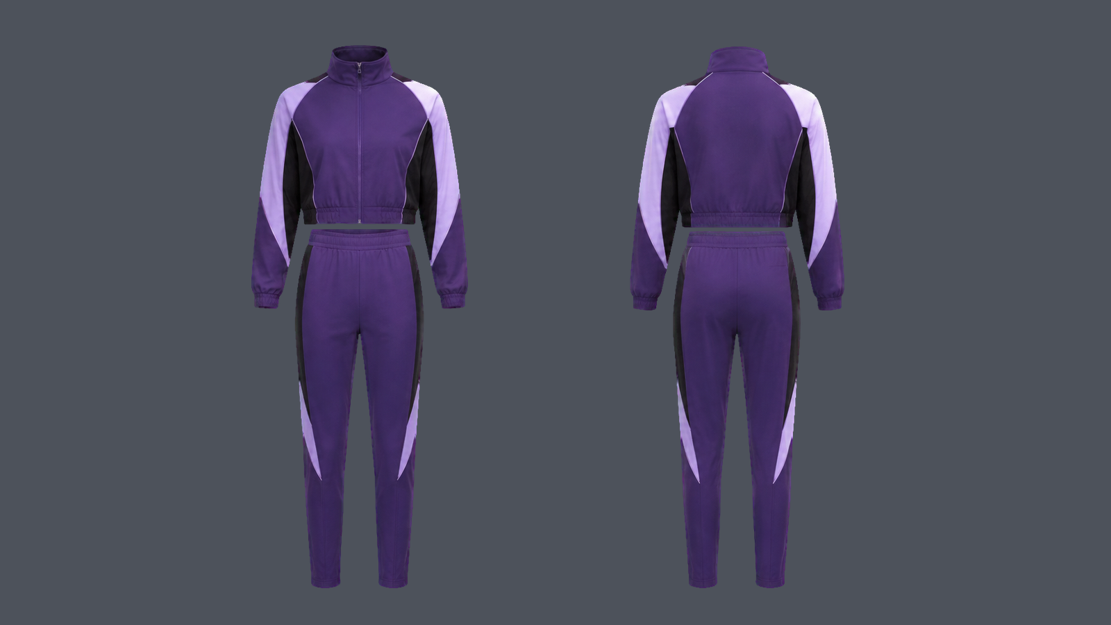 Sprint Track Set — Violet design