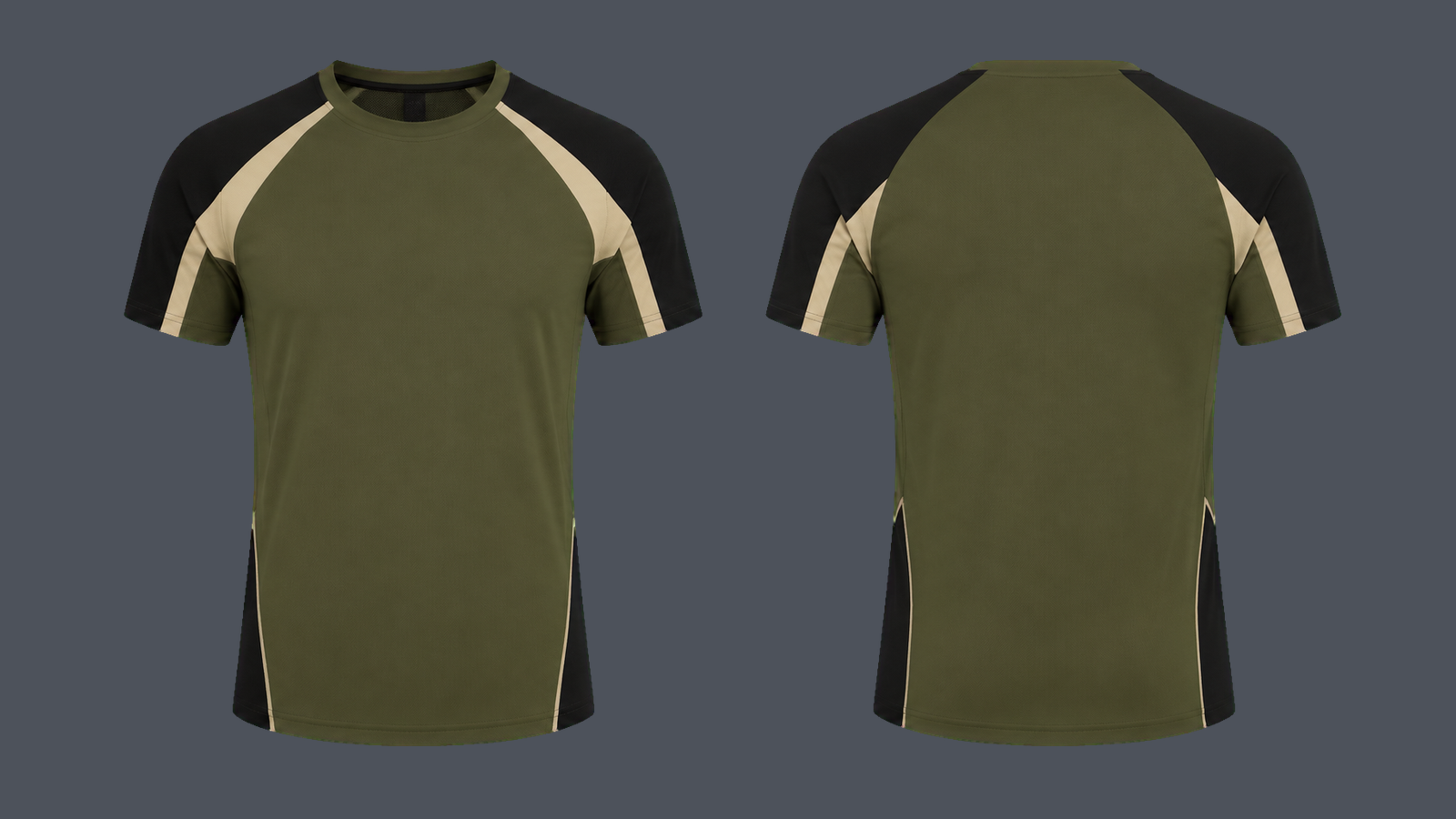 Relay Speed Tee — Olive design
