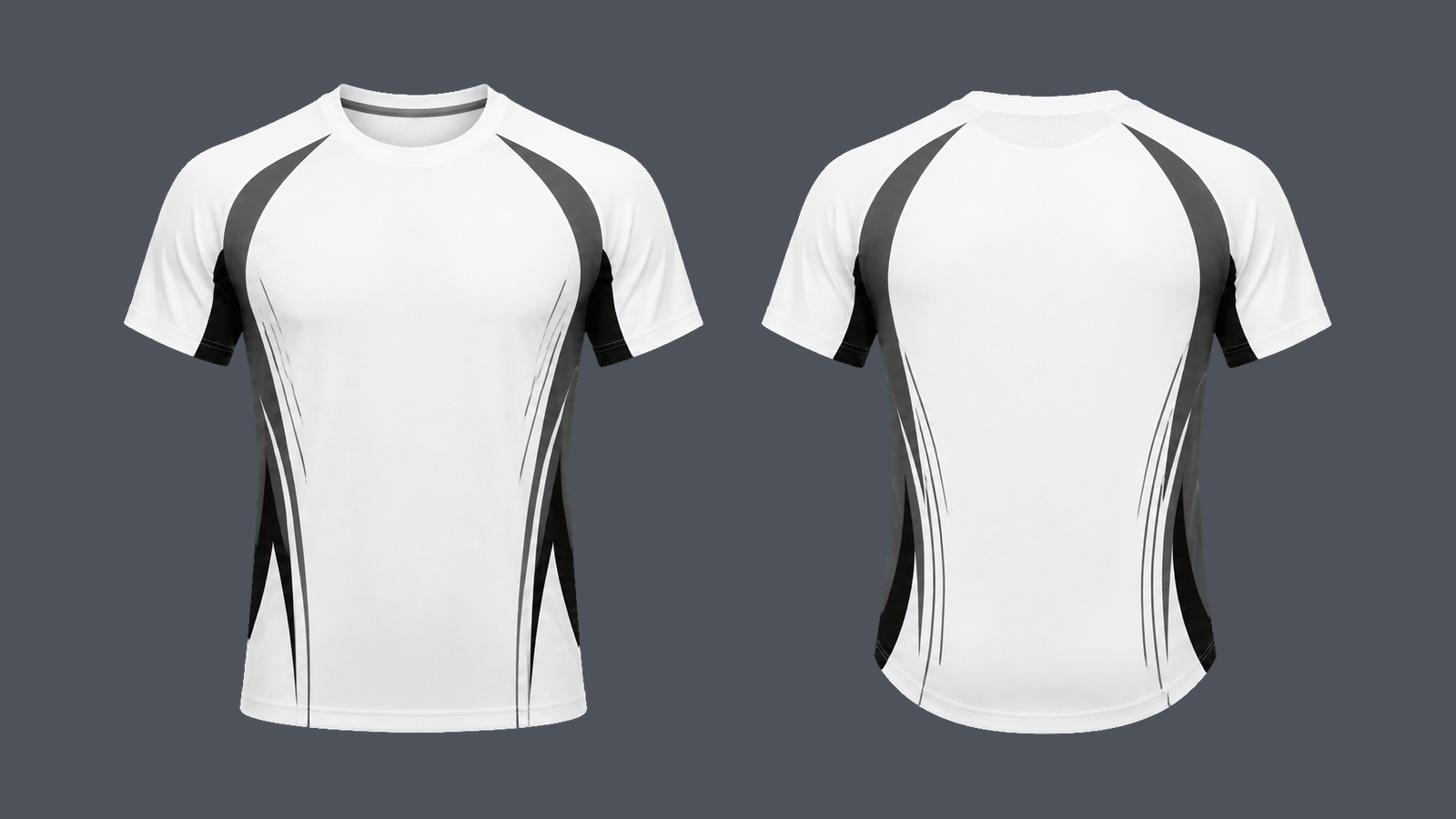 Tempo Raglan Tee — True white design