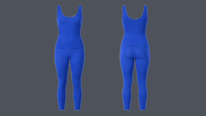 Seamless Contour Set — Cobalt HSL Master design