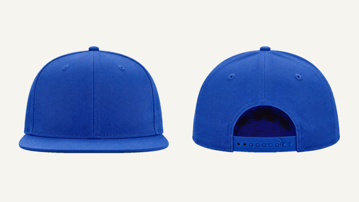 Snapback Cap — Cobalt HSL Master Garment Dyed design