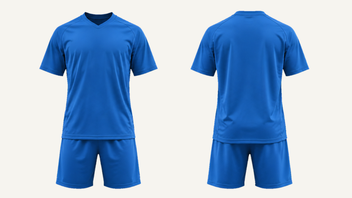 Soccer Jersey — Cobalt HSL Master Garment Dyed design