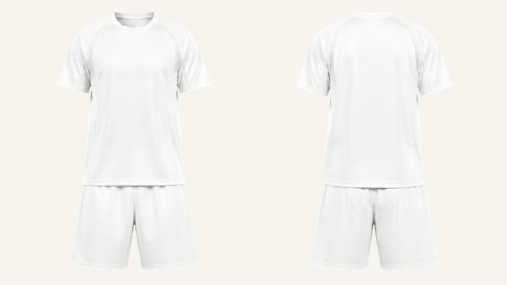 Soccer Jersey — True White Enzyme Soft Wash design