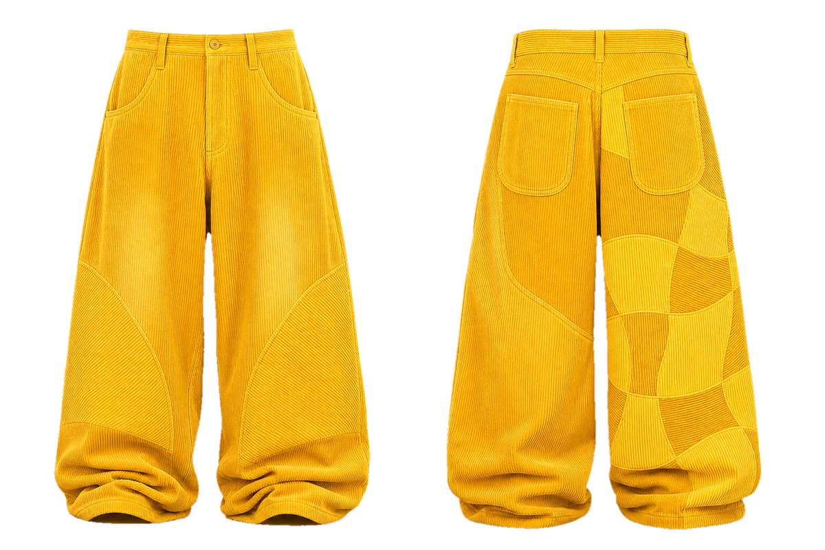 Solar Corduroy skate trousers design