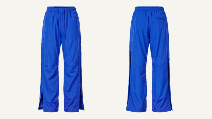 Tear-away Track Pants — Cobalt HSL Master Garment Dyed design