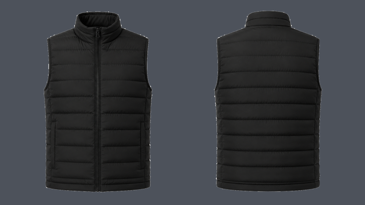 Thermal Gilet — True Black design