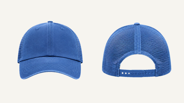 Trucker Cap — Cobalt HSL Master Pigment Dyed design