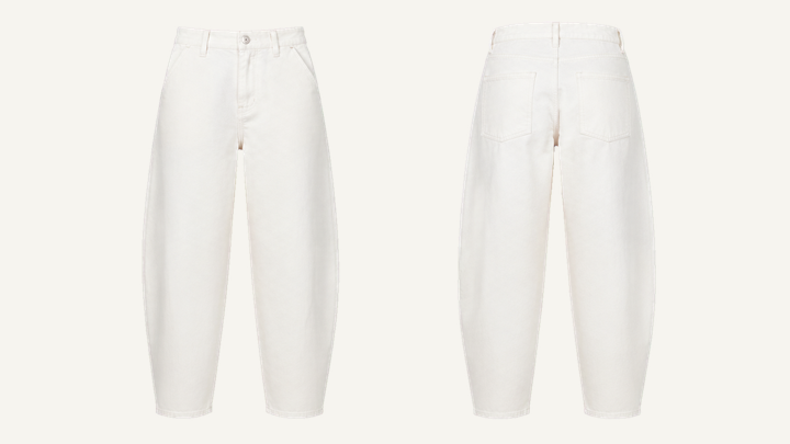 Utility Trousers — True White Enzyme Soft Wash design