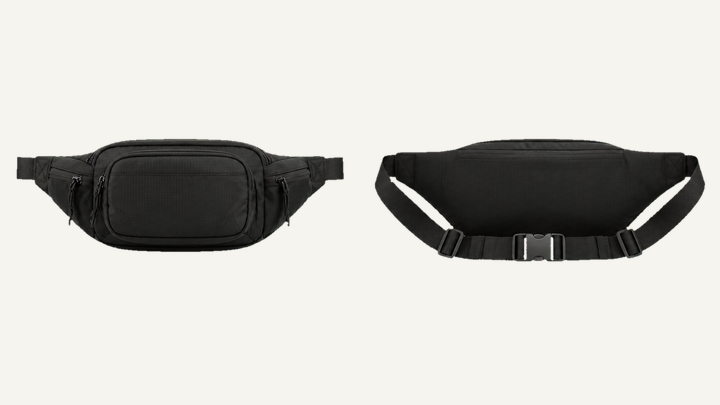 Waist Bag — True Black Overdyed design