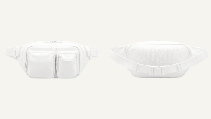 Waist Bag — True White Enzyme Soft Wash design