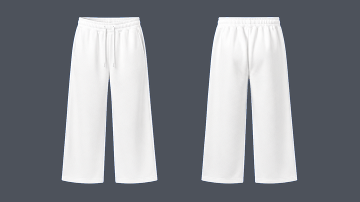 Wide Recovery Pant — True White design