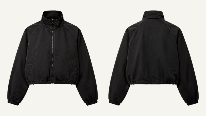 Windbreaker — True Black Overdyed design