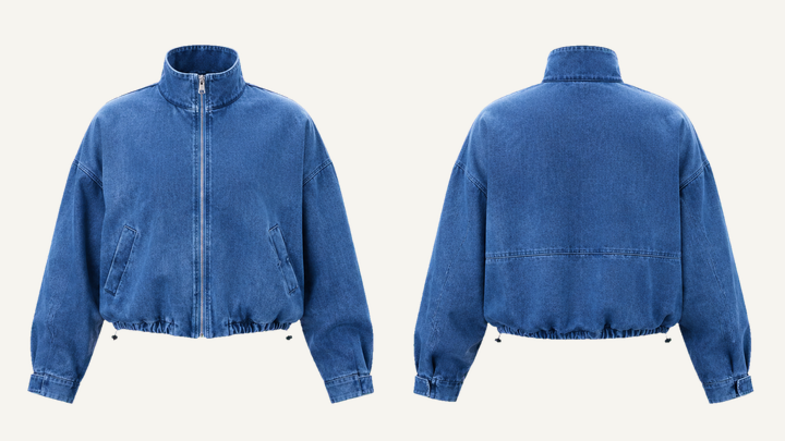 Windbreaker — Cobalt HSL Master Denim Stone Wash design