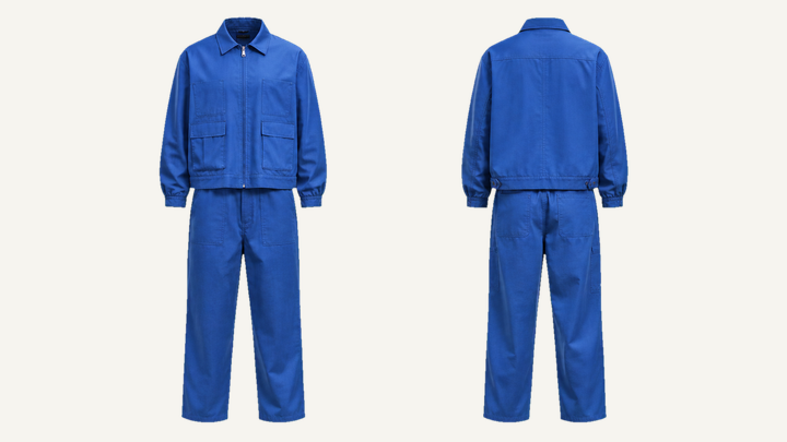 Workwear Jacket — Cobalt HSL Master Waxed Matte Finish design